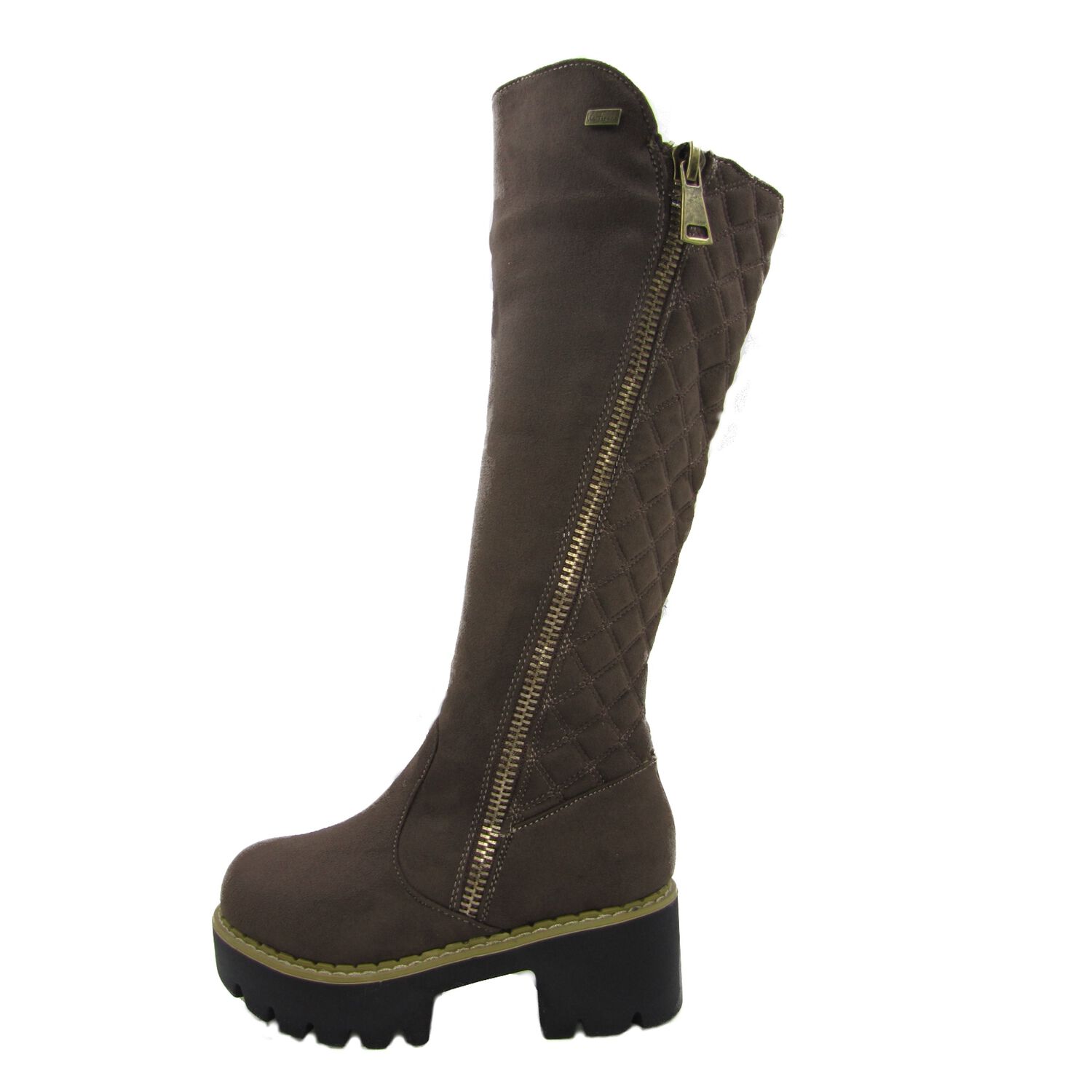 Bota Taupe V&iacute;a Franca Art. 3ni815taupe image number 0.0